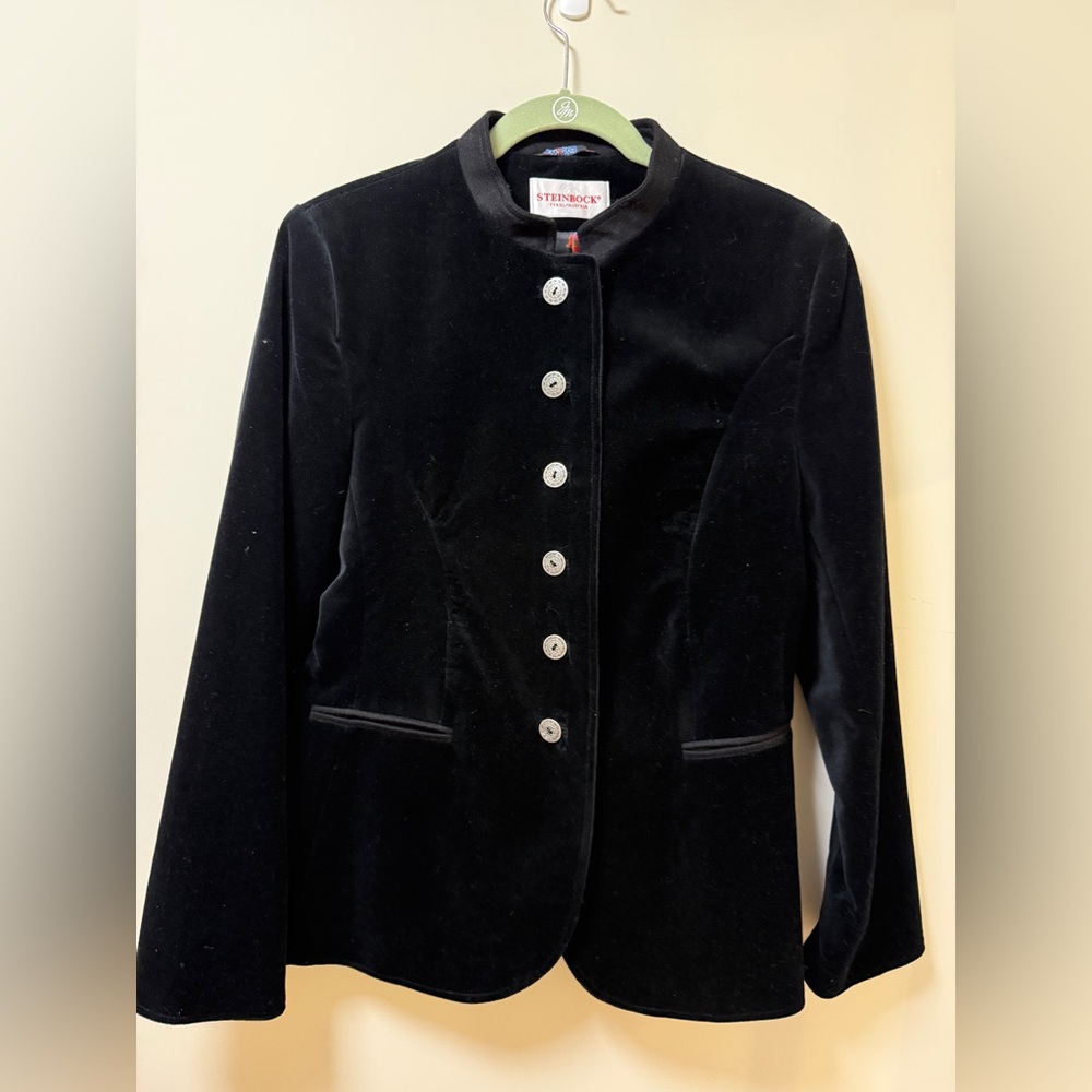 Black Velvet Women's Jacket